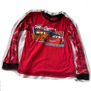 Disney Boys Cars Long Sleeve Tee